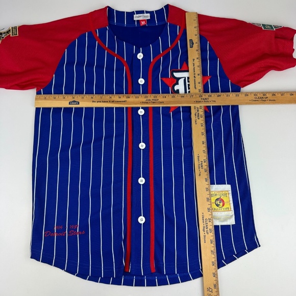 Headgear Classics Negro League Collection Detroit Stars Jersey #24 Mens Size M - Picture 7 of 10